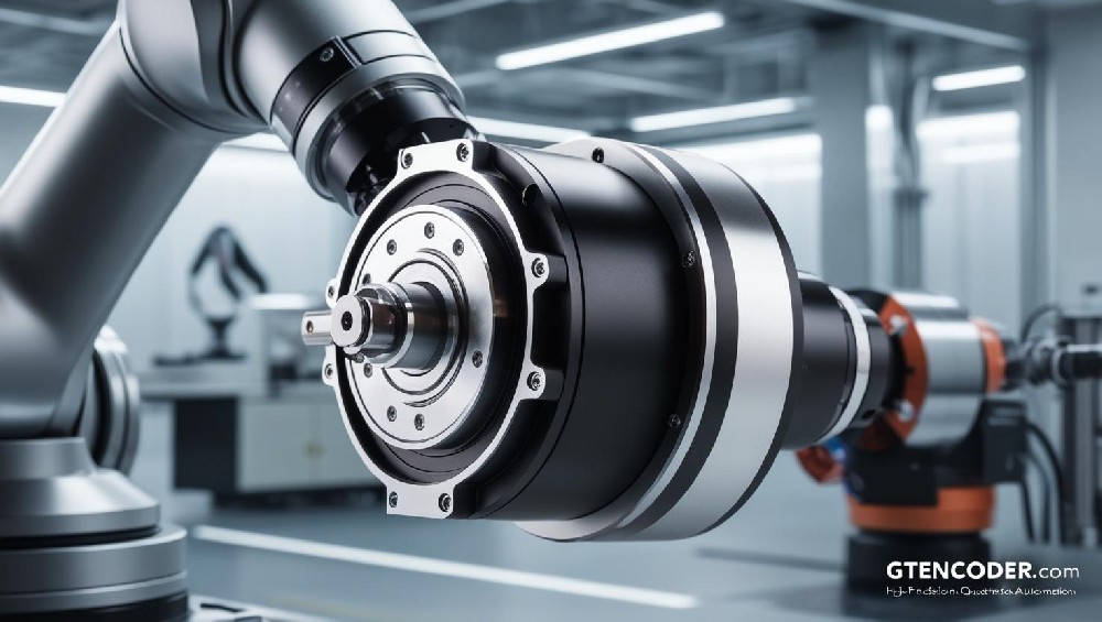 Encoder com saída em quadratura para controle de precisão em sistemas de automação